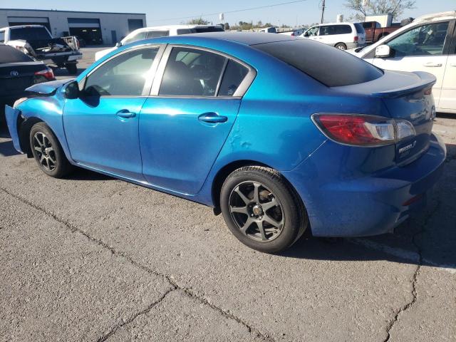 JM1BL1W73C1666987 - 2012 MAZDA 3 I BLUE photo 2