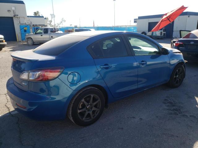 JM1BL1W73C1666987 - 2012 MAZDA 3 I BLUE photo 3