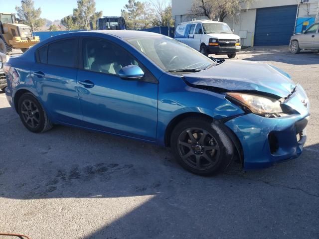 JM1BL1W73C1666987 - 2012 MAZDA 3 I BLUE photo 4