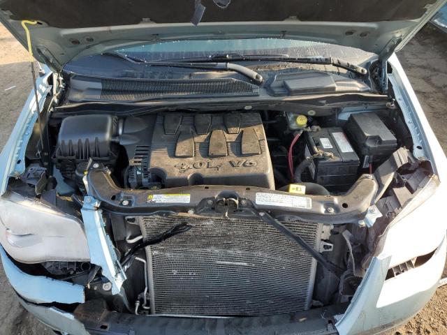 2A4RR8DX0AR407563 - 2010 CHRYSLER TOWN & COU BLUE photo 7