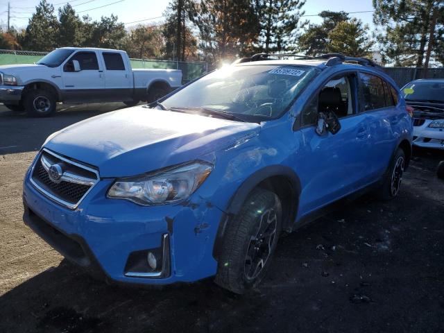 JF2GPAKC3GH305173 - 2016 SUBARU CROSSTREK BLUE photo 2