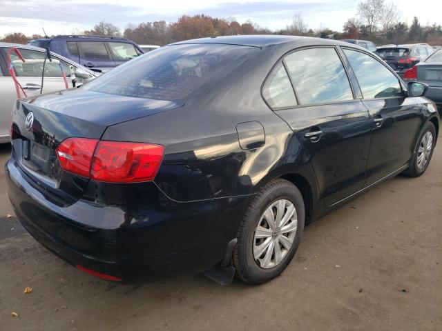 3VW2K7AJ2EM368541 - 2014 VOLKSWAGEN JETTA BASE BLACK photo 4