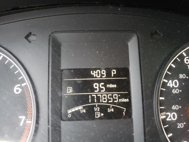 3VW2K7AJ2EM368541 - 2014 VOLKSWAGEN JETTA BASE BLACK photo 8