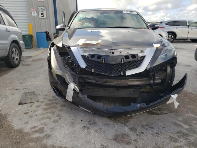 2HNYB1H21AH502628 - 2010 ACURA ZDX GRAY photo 9