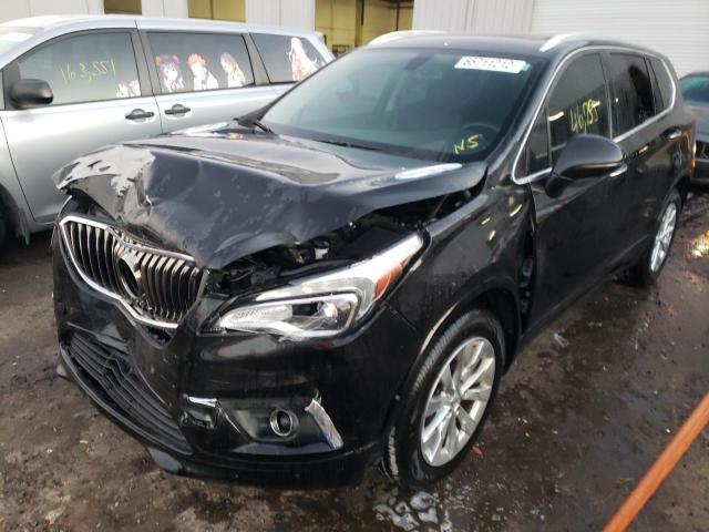 LRBFXBSA8HD095093 - 2017 BUICK ENVISION E BLACK photo 2