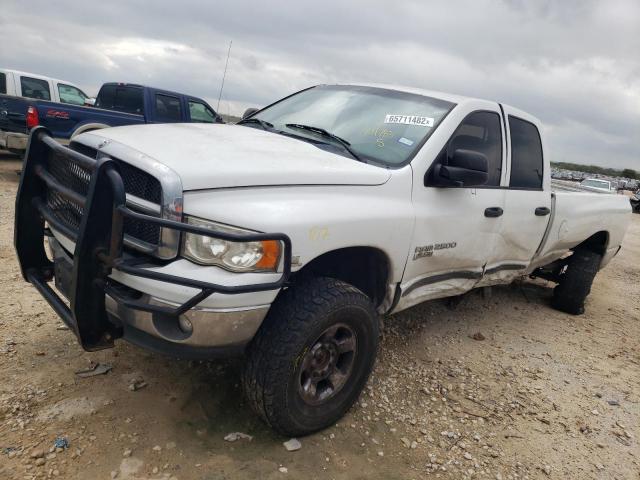 3D7KS28CX5G842771 - 2005 DODGE RAM 2500 S WHITE photo 2