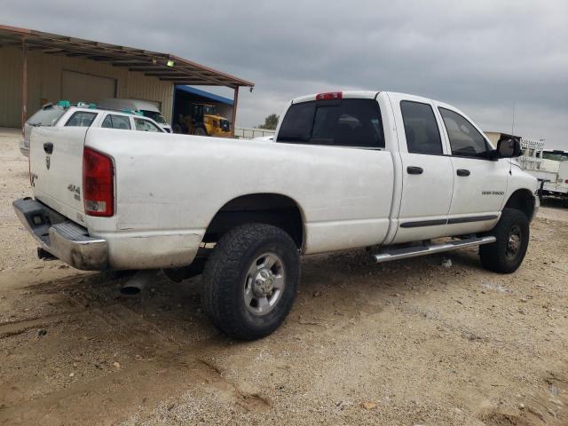 3D7KS28CX5G842771 - 2005 DODGE RAM 2500 S WHITE photo 4