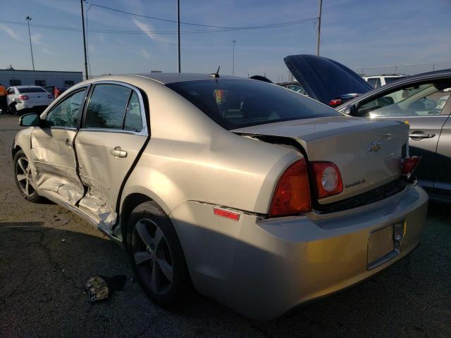 1G1ZC5E19BF284573 - 2011 CHEVROLET MALIBU 1LT კრემისფერი ფოტო 3