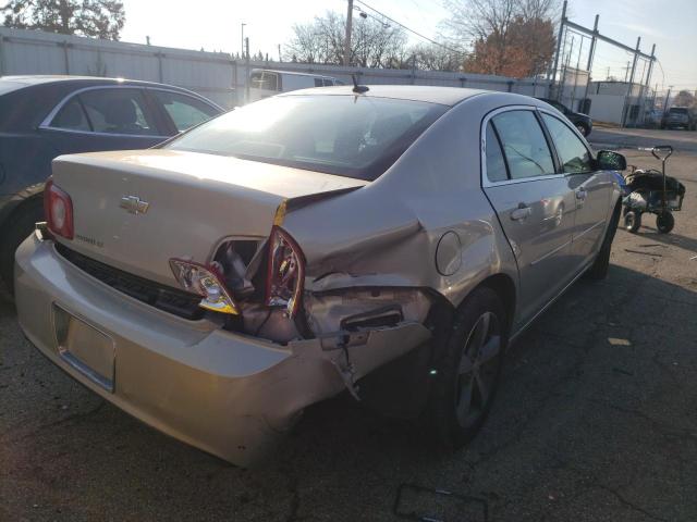 1G1ZC5E19BF284573 - 2011 CHEVROLET MALIBU 1LT კრემისფერი ფოტო 4