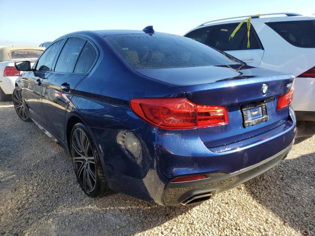 WBAJE5C51JWA93541 - 2018 BMW 540 I BLUE photo 3