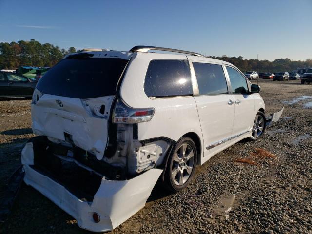 5TDXK3DCXDS310772 - 2013 TOYOTA SIENNA SPO WHITE photo 4