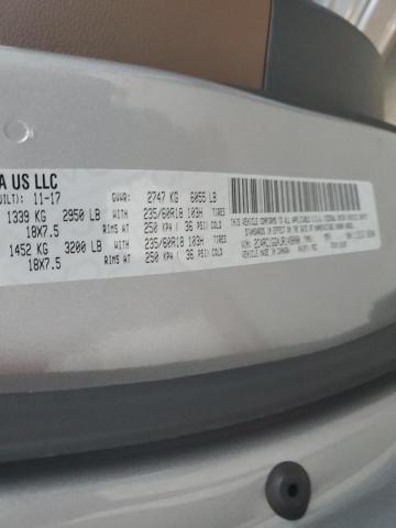 2C4RC1GGXJR149000 - 2018 CHRYSLER PACIFICA LIMITED  photo 10