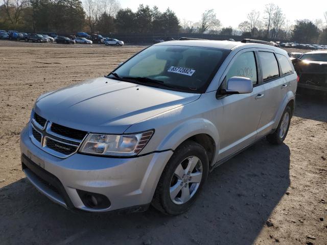 3D4PH1FG0BT551751 - 2011 DODGE JOURNEY MA SILVER photo 2