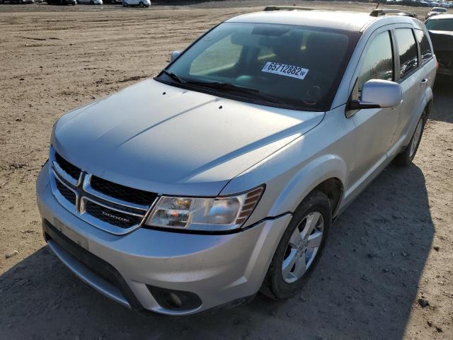 3D4PH1FG0BT551751 - 2011 DODGE JOURNEY MA SILVER photo 9