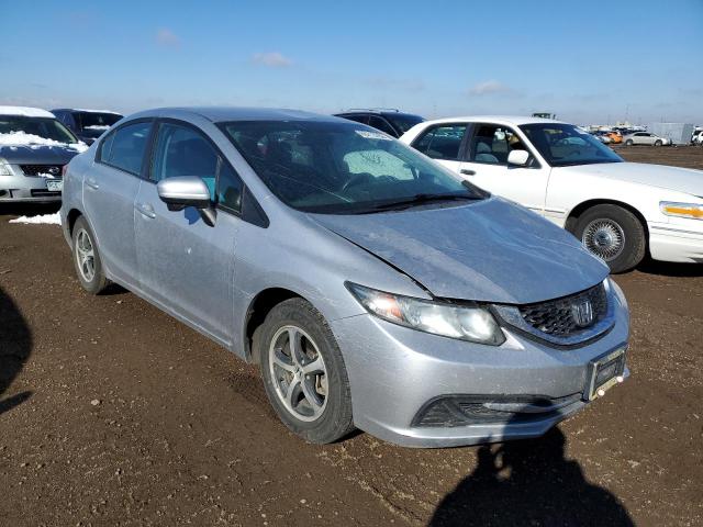 19XFB2F71FE053519 - 2015 HONDA CIVIC SE SILVER photo 1