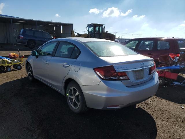 19XFB2F71FE053519 - 2015 HONDA CIVIC SE SILVER photo 3