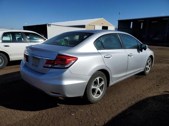 19XFB2F71FE053519 - 2015 HONDA CIVIC SE SILVER photo 4