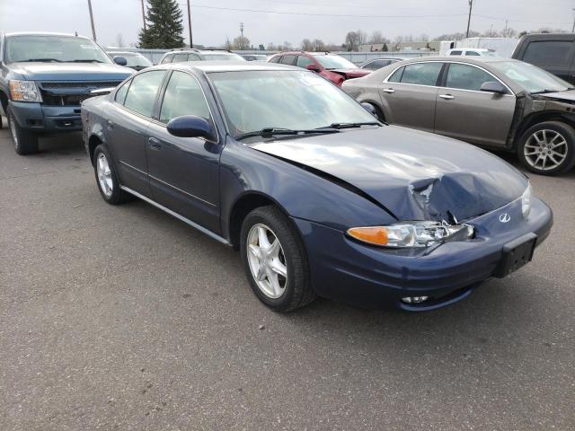 1G3NL52E41C249887 - 2001 OLDSMOBILE ALERO GL BLUE photo 1