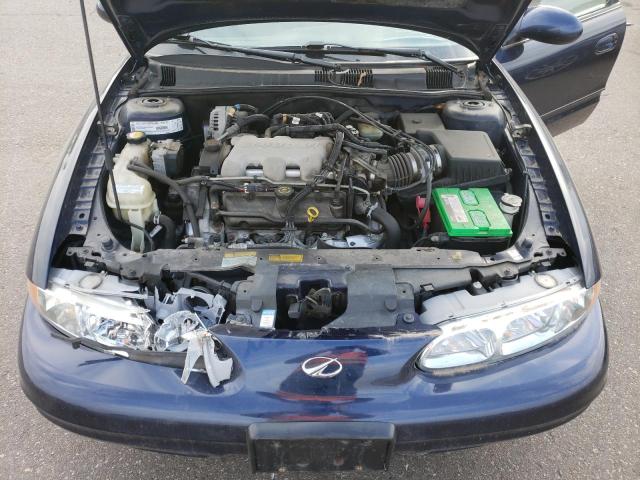 1G3NL52E41C249887 - 2001 OLDSMOBILE ALERO GL BLUE photo 7