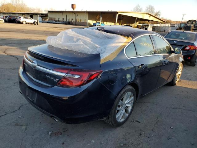 2G4GL5EX4G9123689 - 2016 BUICK REGAL BLUE photo 4