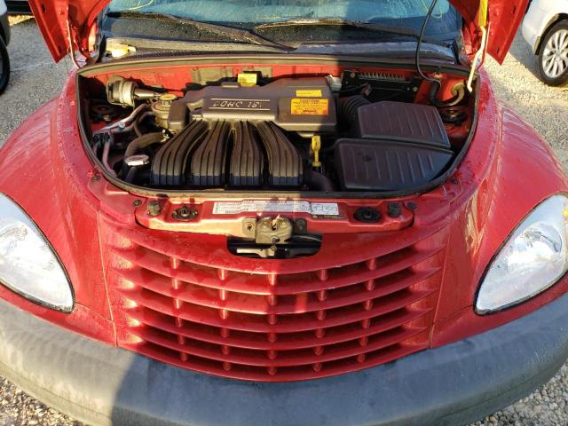 3C8FY4BB41T689052 - 2001 CHRYSLER PT CRUISER RED photo 7