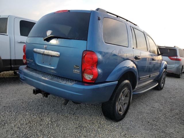 1D4HD58D05F581616 - 2005 DODGE DURANGO LI BLUE photo 4