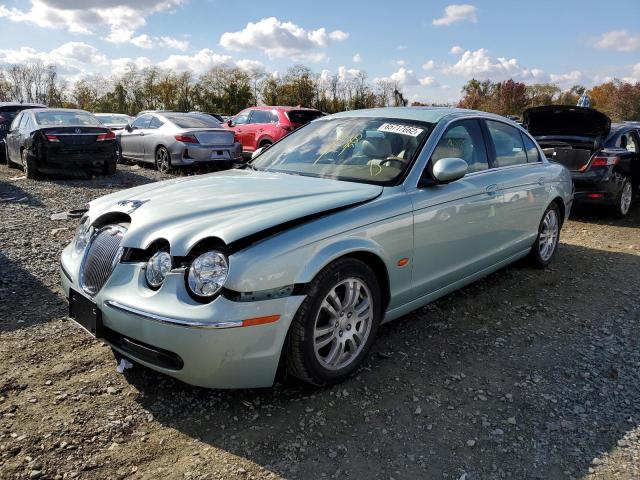 SAJWA01T95FN25788 - 2005 JAGUAR S-TYPE TURQUOISE photo 2