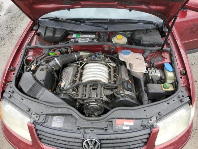 WVWPD23B6YP303234 - 2000 VOLKSWAGEN PASSAT GLX Tünd qırmızı foto 7