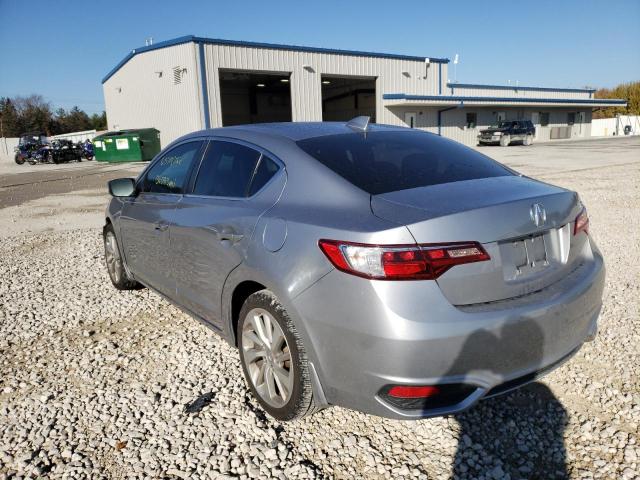 19UDE2F38HA012971 - 2017 ACURA ILX BASE W SILVER photo 3