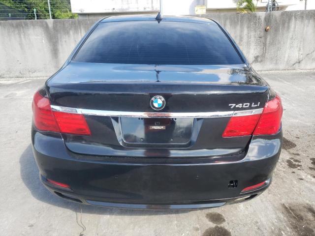 WBAKB4C54CC576305 - 2012 BMW 740 LI BLACK photo 6