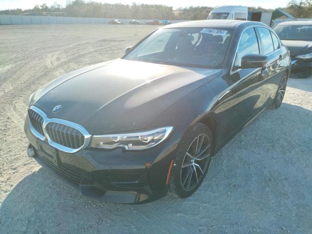 WBA5R1C08LFH39275 - 2020 BMW 330I BLACK photo 2