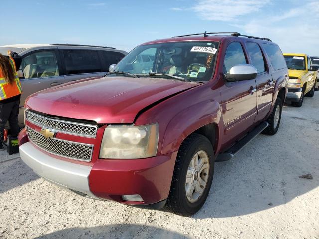 3GNFC16067G230881 - 2007 CHEVROLET SUBURBAN C RED photo 1