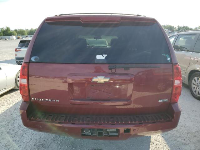 3GNFC16067G230881 - 2007 CHEVROLET SUBURBAN C RED photo 6