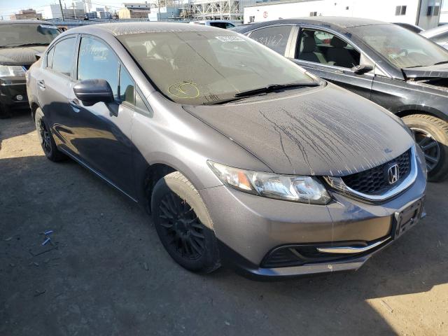 19XFB2F73FE054204 - 2015 HONDA CIVIC SE GRAY photo 1