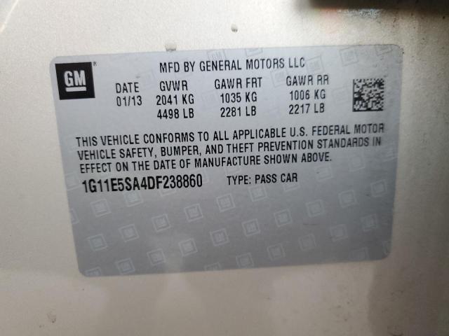 1G11E5SA4DF238860 - 2013 CHEVROLET MALIBU 2LT TAN photo 12