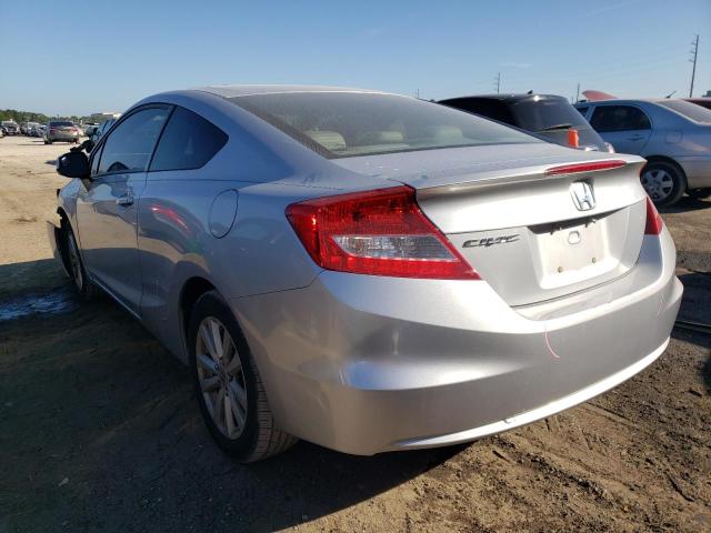 2HGFG3B11CH541198 - 2012 HONDA CIVIC EXL Srebrny zdjęcie 3