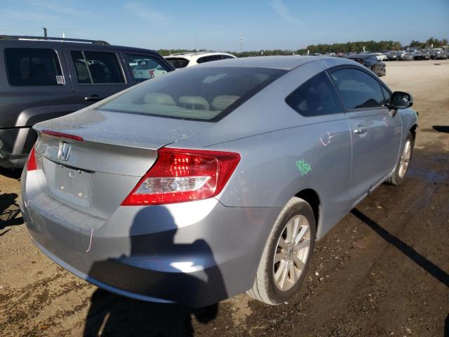 2HGFG3B11CH541198 - 2012 HONDA CIVIC EXL Srebrny zdjęcie 4