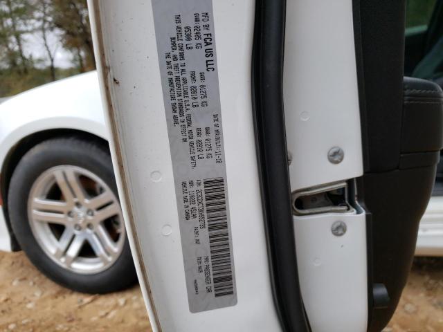 2C3CDXCT3KH552739 - 2019 DODGE CHARGER R/ WHITE photo 10