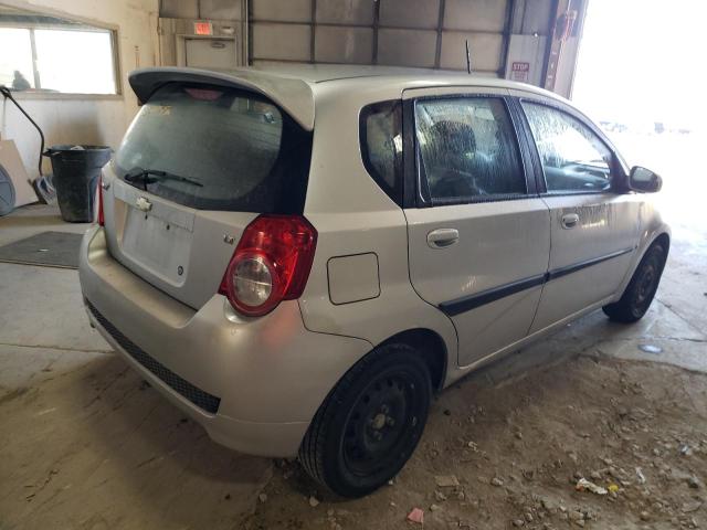 KL1TD66E29B612099 - 2009 CHEVROLET AVEO LS 银色 照片 4