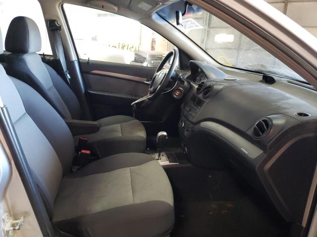 KL1TD66E29B612099 - 2009 CHEVROLET AVEO LS 银色 照片 5