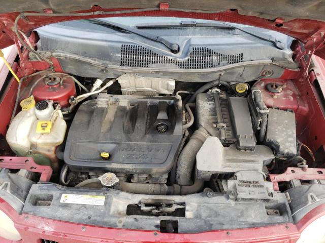 1J8FT47W77D205636 - 2007 JEEP COMPASS RED photo 7