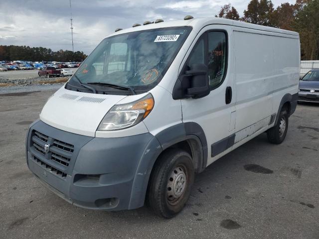3C6TRVAG9EE105055 - 2014 RAM PROMASTER WHITE photo 2