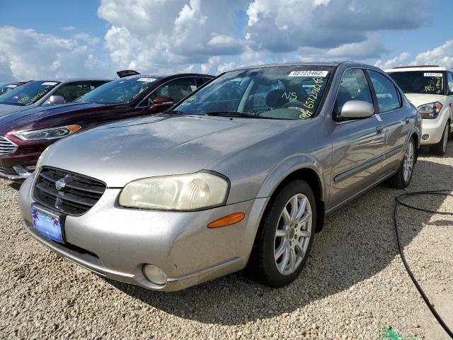 JN1CA31A71T312760 - 2001 NISSAN MAXIMA GXE GRAY photo 2