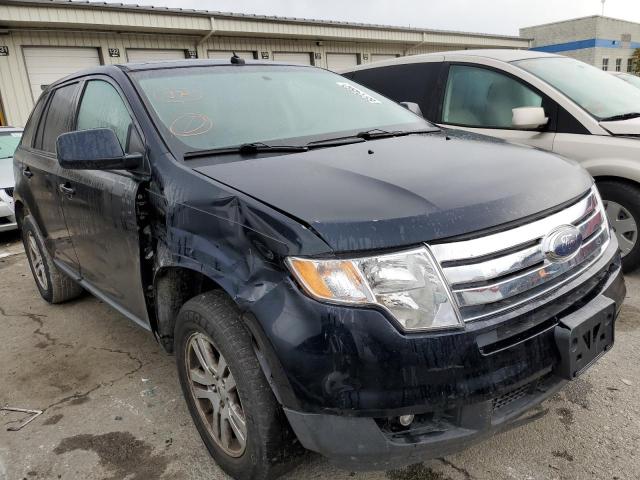 2FMDK38C58BA07172 - 2008 FORD EDGE SEL BLACK photo 1