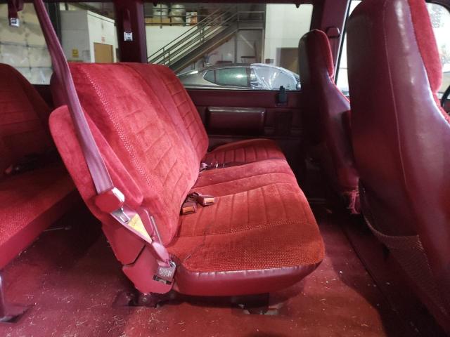 1GKDM19W7SB531467 - 1995 GMC SAFARI XT BURGUNDY photo 6