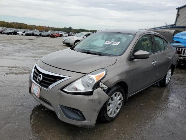 3N1CN7AP4FL812273 - 2015 NISSAN VERSA S AU BROWN photo 2