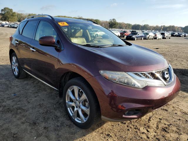 JN8AZ1MU6DW201180 - 2013 NISSAN MURANO S MAROON photo 1