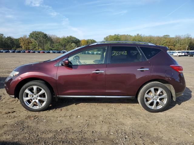 JN8AZ1MU6DW201180 - 2013 NISSAN MURANO S MAROON photo 9