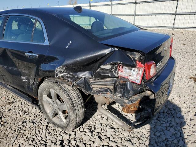 1G1ZC5E00CF144680 - 2012 CHEVROLET MALIBU 1LT შავი ფოტო 9