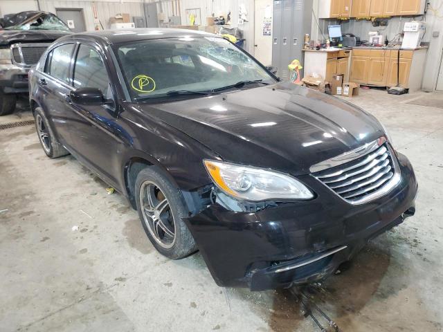 1C3CCBAB7DN647430 - 2013 CHRYSLER 200 LX BLACK photo 1